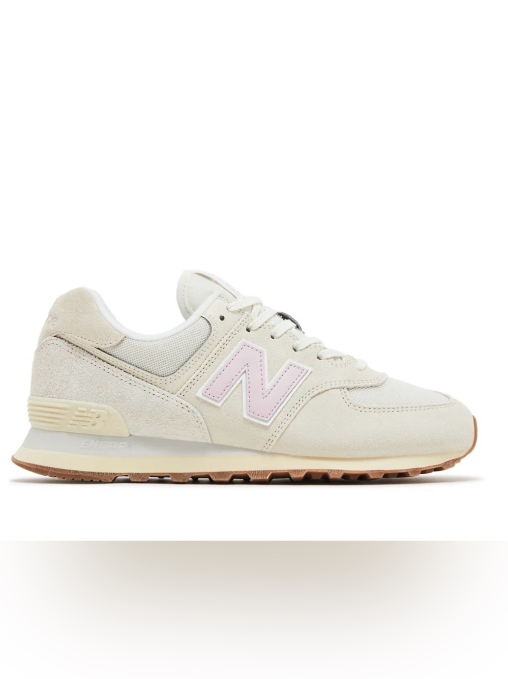 New Balance 574 “Linen Century Pink Gum” Size Women’s Size 9 Mens 7.5 Sneaker
